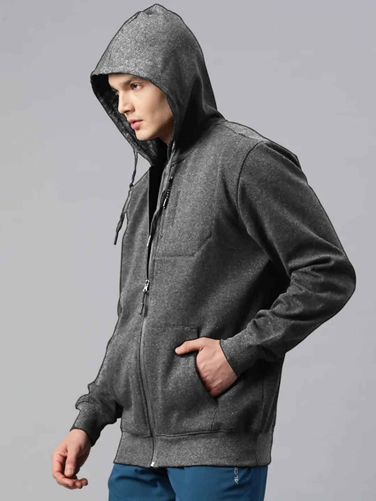 Alcis Men's Hoodie | Grey - L