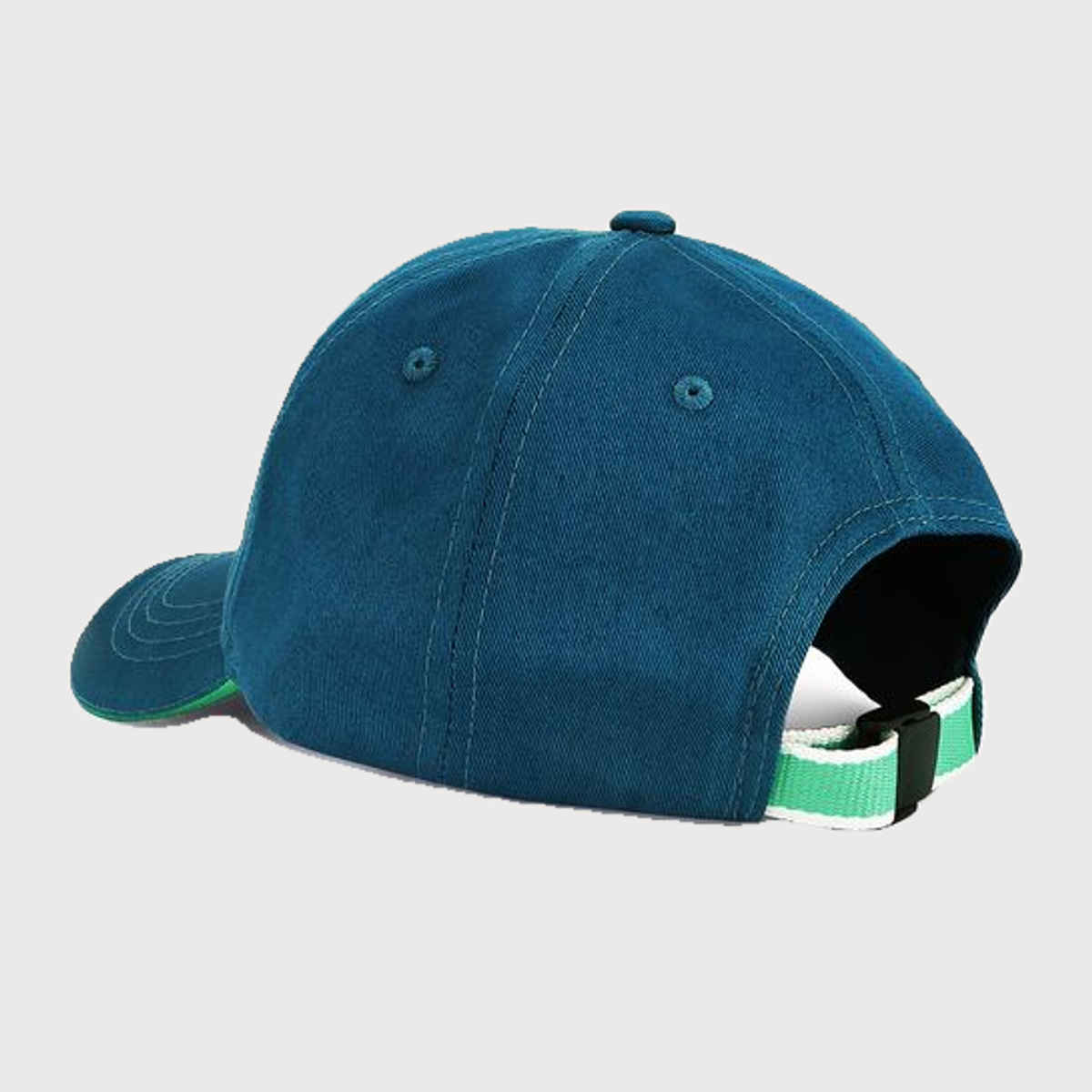XYXX Unisex Solid Cotton Twill Baseball Cap | Emerald Green - One Size