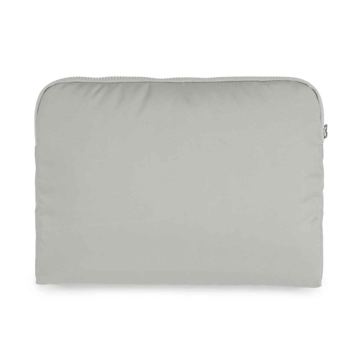 QIPS Unisex Solid Polyester 13 L Laptop Sleeve | Grey