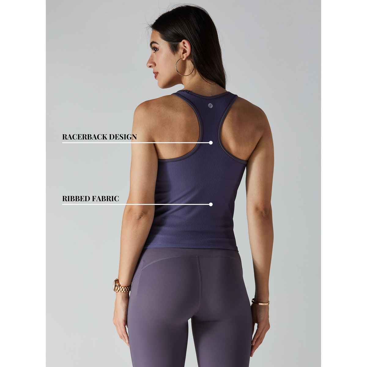 Cava Women's Top Tank Us Later | Mauve - M