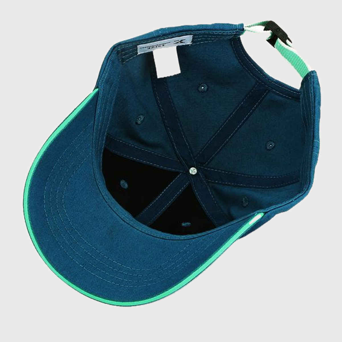 XYXX Unisex Solid Cotton Twill Baseball Cap | Emerald Green - One Size
