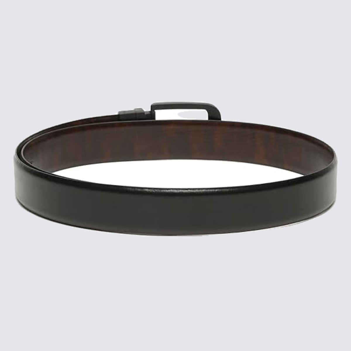 Teakwood Men's Solid Neo Cotton Belt | Black - 40 Inches