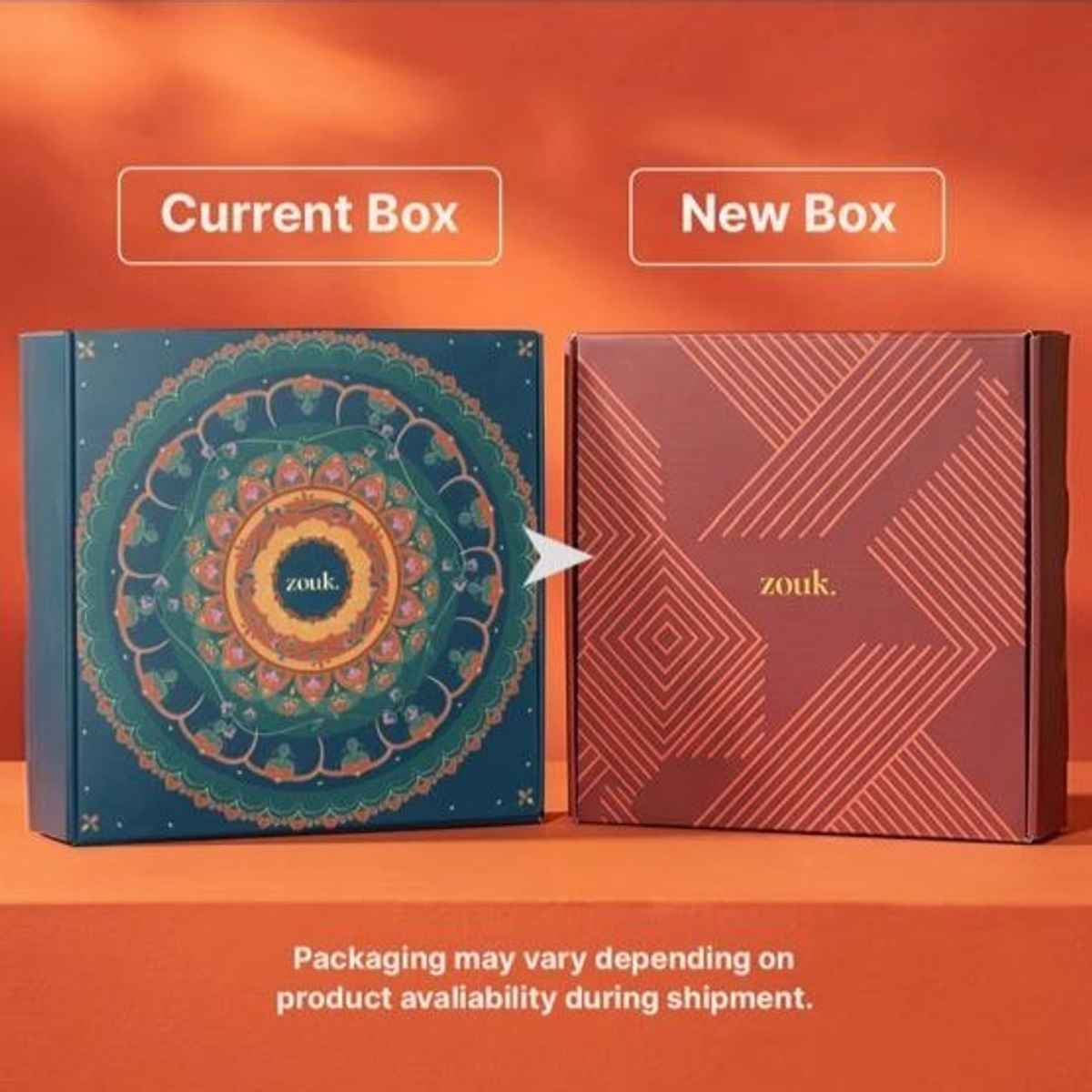 Zouk Mandala Getaway Tapestry Gift Box for Women