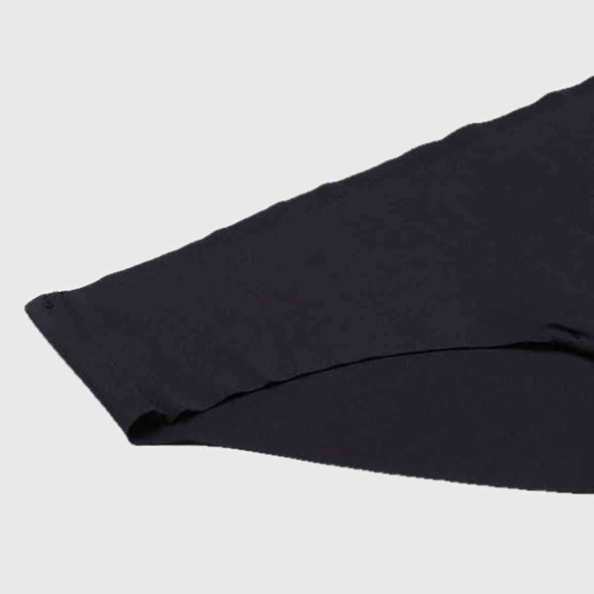 Enamor Women's PB40 100% Cotton Crotch Bikini Panty|Low Waist | Jet Black-M