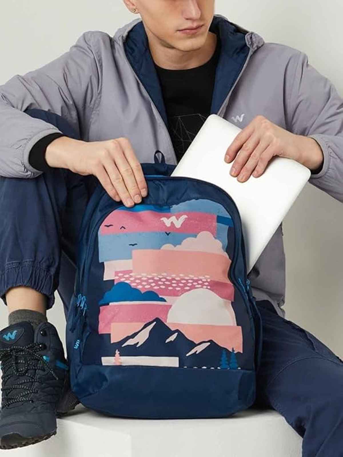 Wildcraft Unisex Polyester 35 L Backpack | Blue