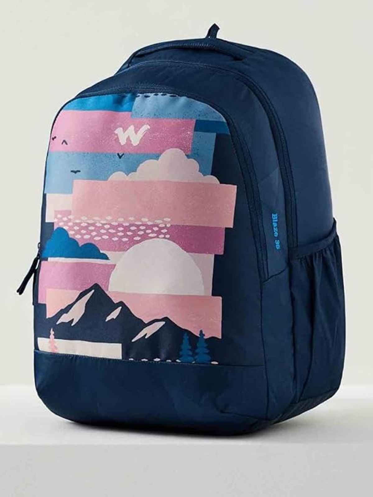 Wildcraft Unisex Polyester 35 L Backpack | Blue