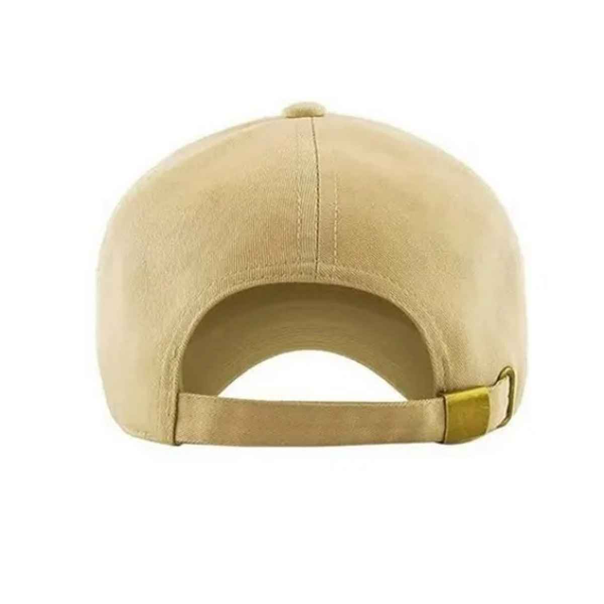 Blynk Unisex Solid Color Baseball Cap with Adjuable Back | Khaki