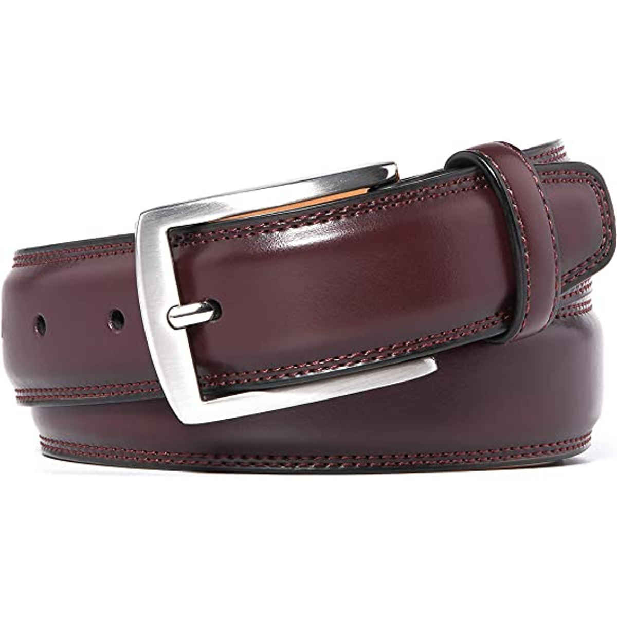 Kaezri Artificial Leather Brown Belt for Men | Kata br metro 40
