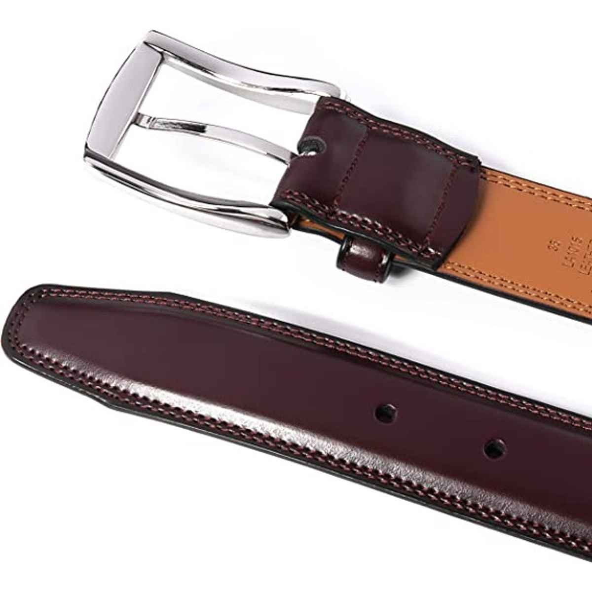Kaezri Artificial Leather Brown Belt for Men | Kata br metro 36