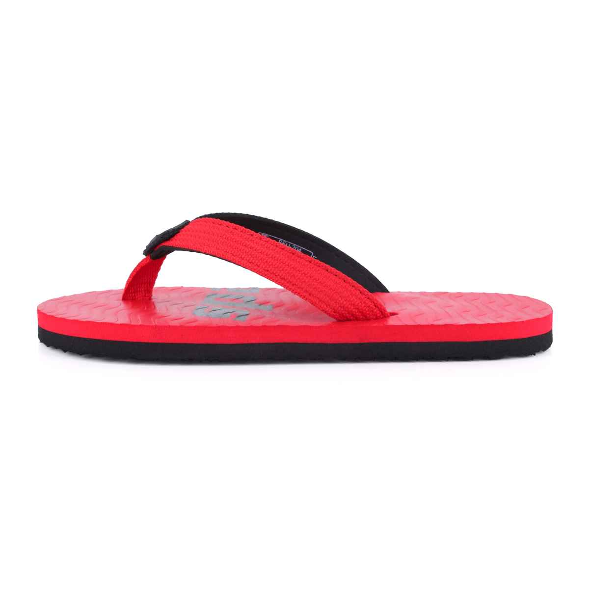 Sparx Slippers SFU-204 Red Black For Men | 9 UK