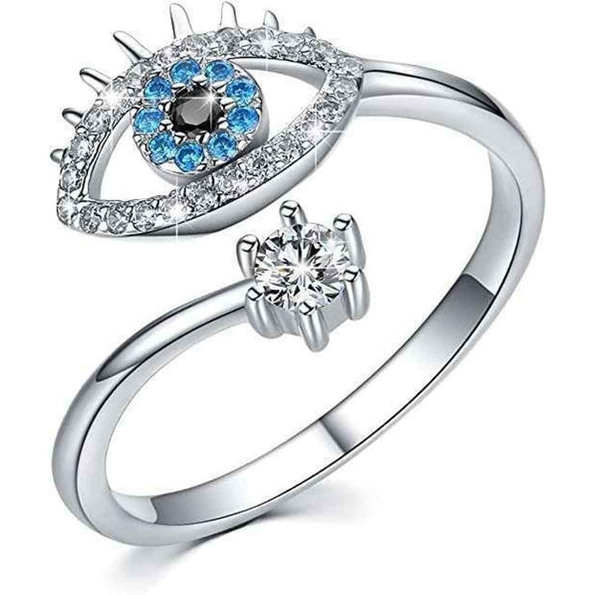 Estailo Fashion Women's Jewellery Rings Silver | One Size