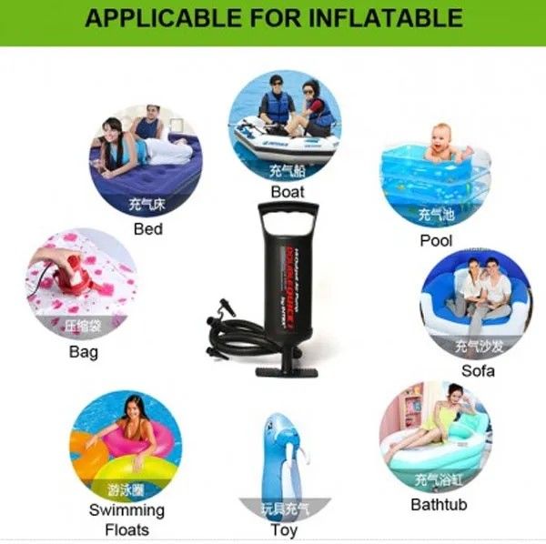 Intex Double Quick Hand Pump for Inflatables | Black