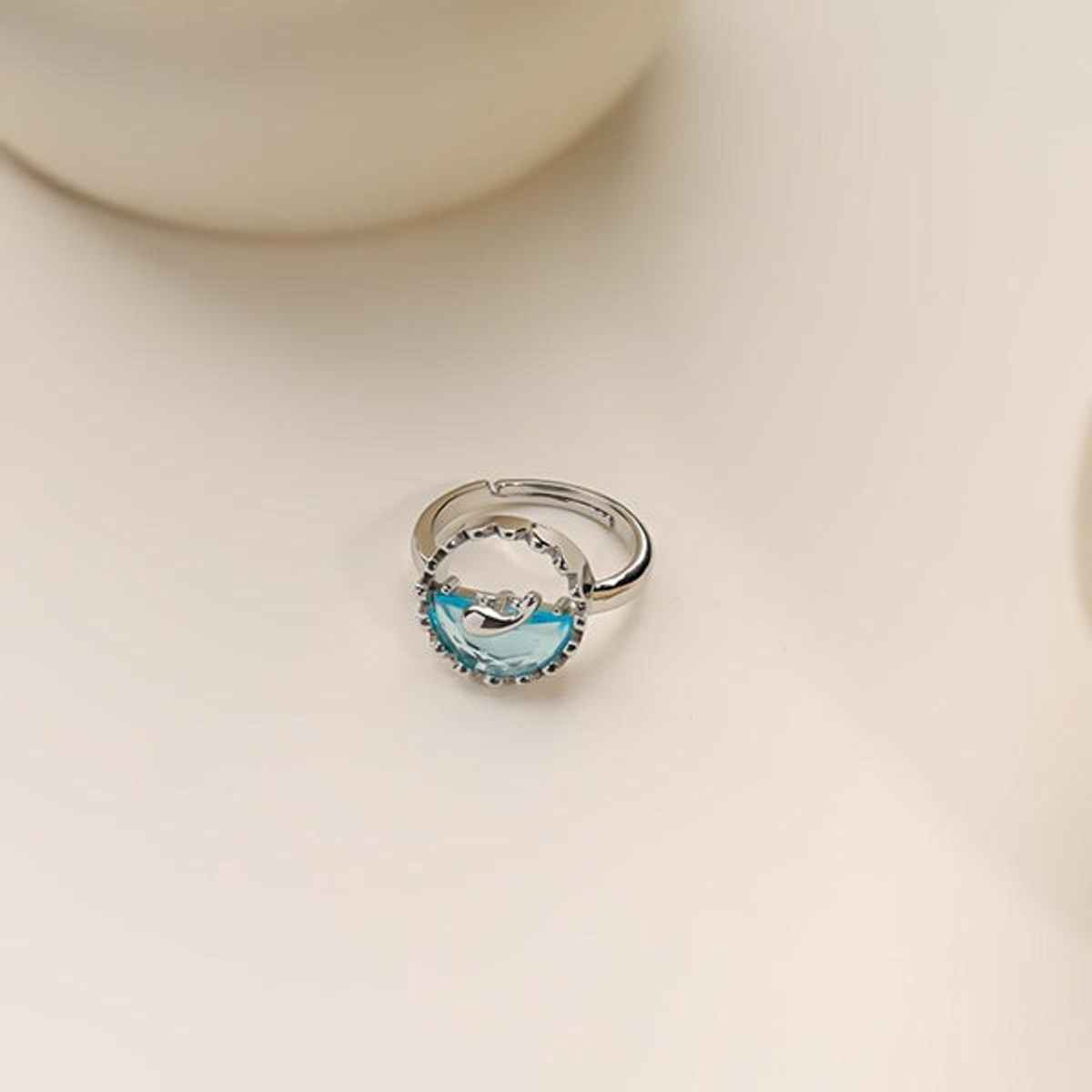 Estailo Fashion Women's Jewellery Rings Silver One Size | R0000441