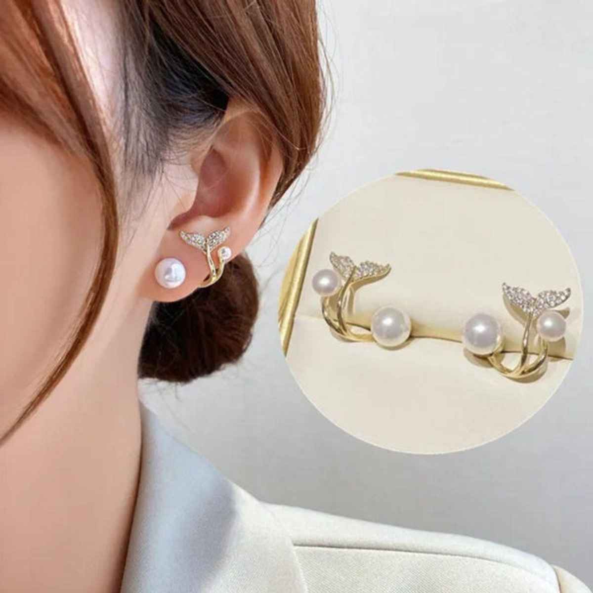 Estailo Fashion Women's Jewellery Earrings Gold One Size | E0001453