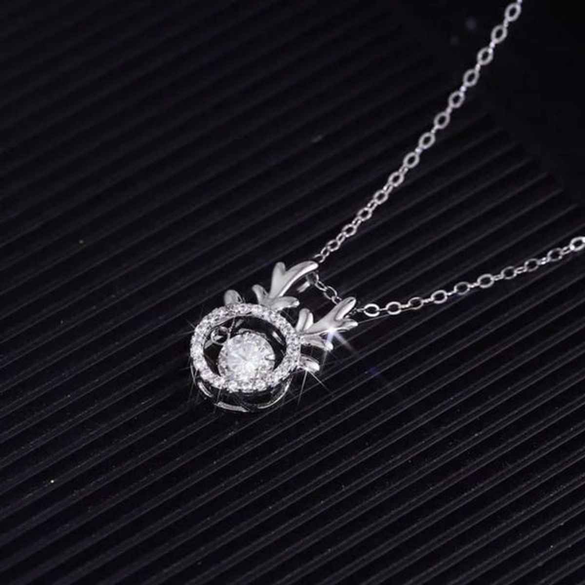 Estailo Fashion Women's Jewellery Necklace & Pendants Silver One Size | N0001671