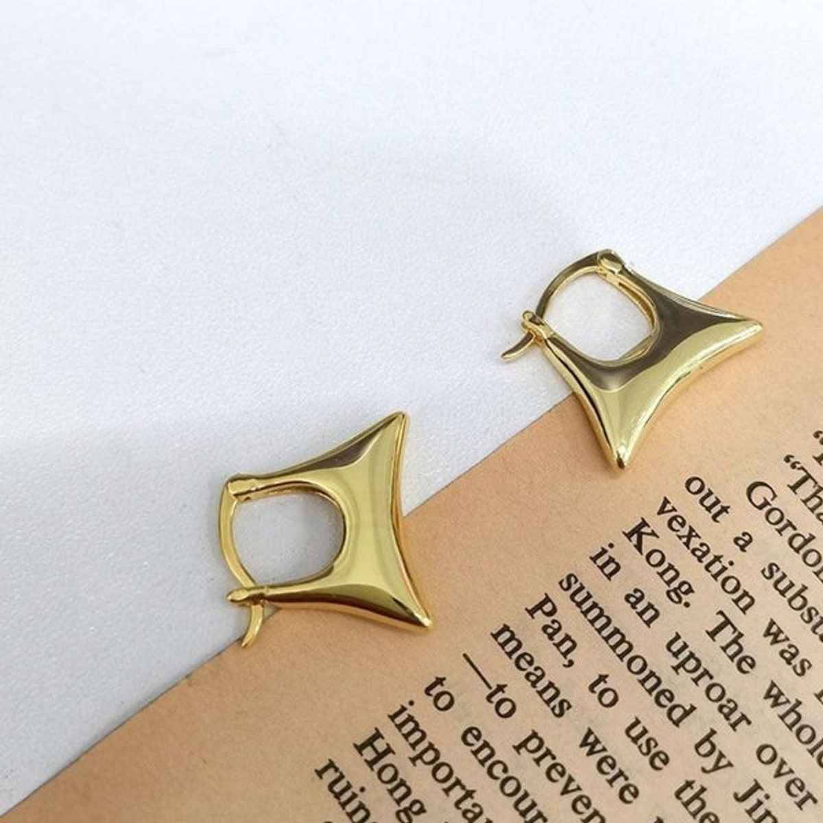 Estailo Fashion Women's Jewellery Earrings Gold | One Size