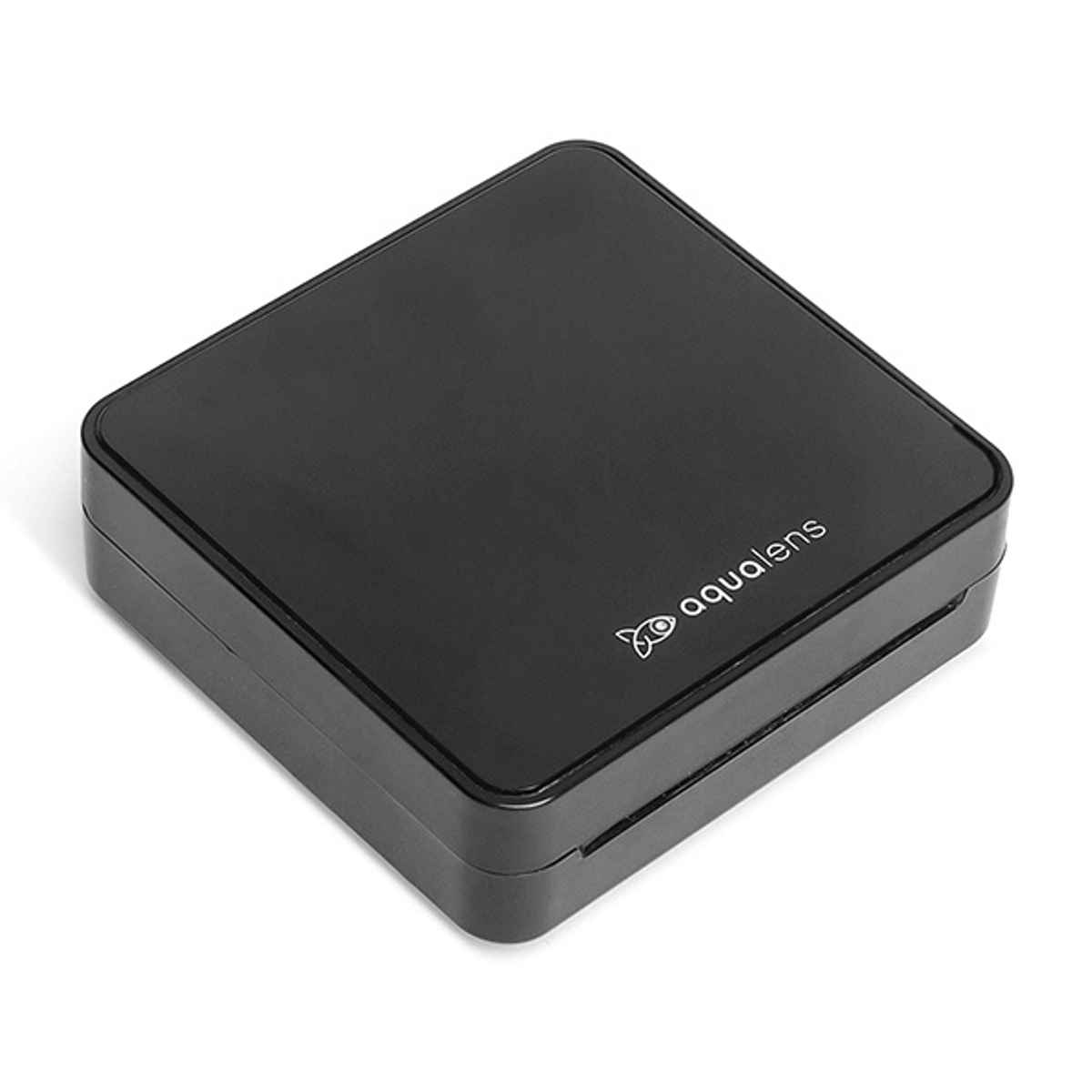 Aqualens Contact Lens Designer Case - Black | Square