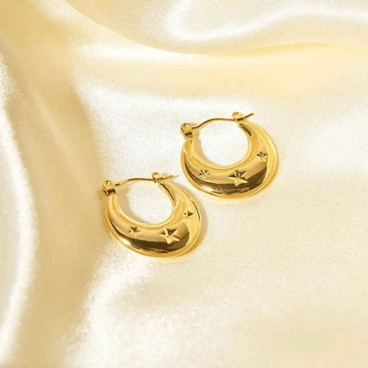 Estailo Fashion Women's Jewellery Earrings Gold | One Size