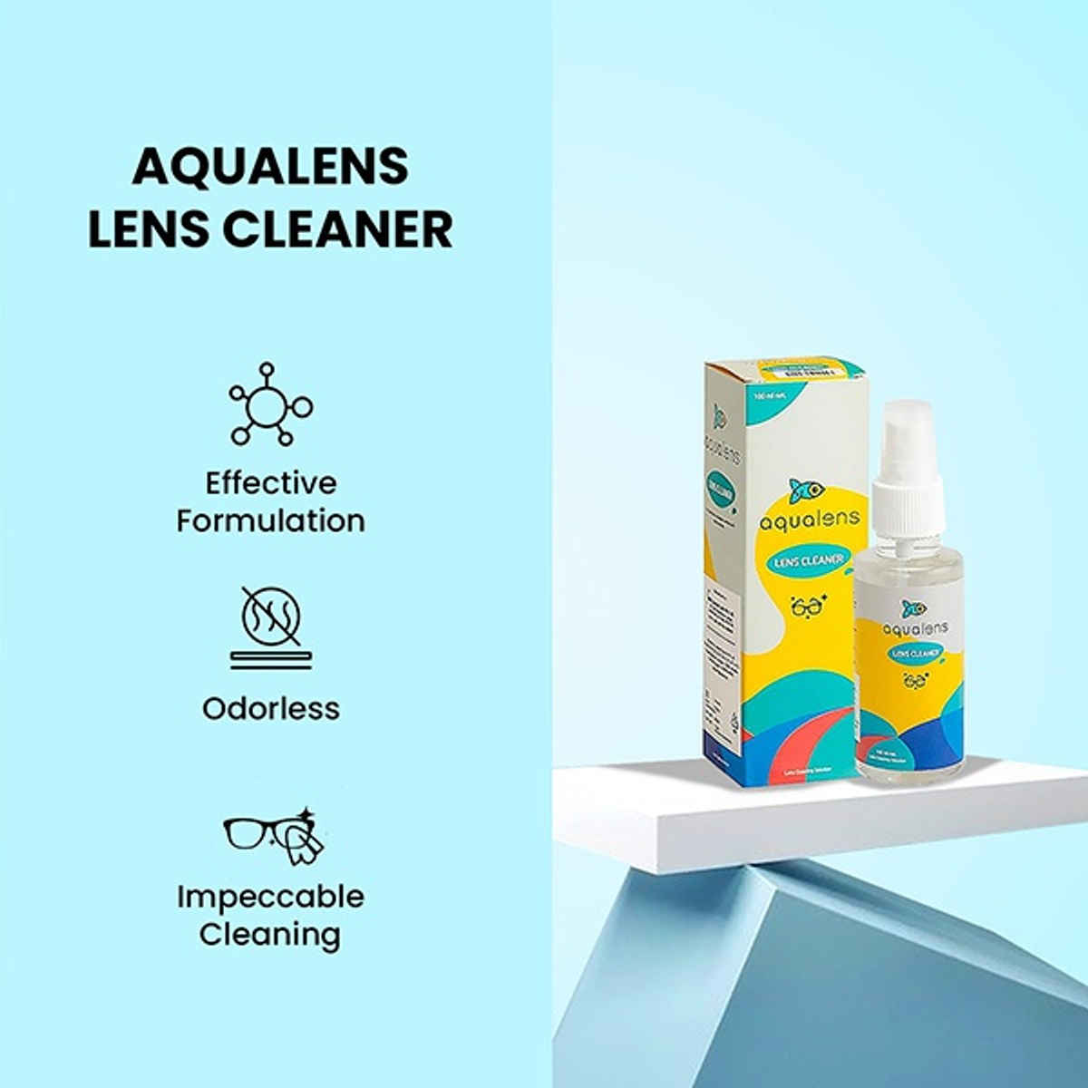 Aqualens Spectacle Lens Cleaner | 100 ml