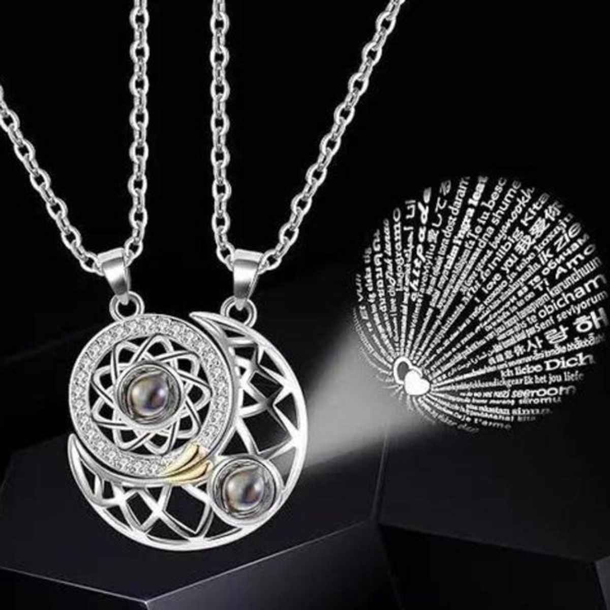 Estailo Fashion Women's Jewellery Necklace & Pendants Silver One Size | N0000180