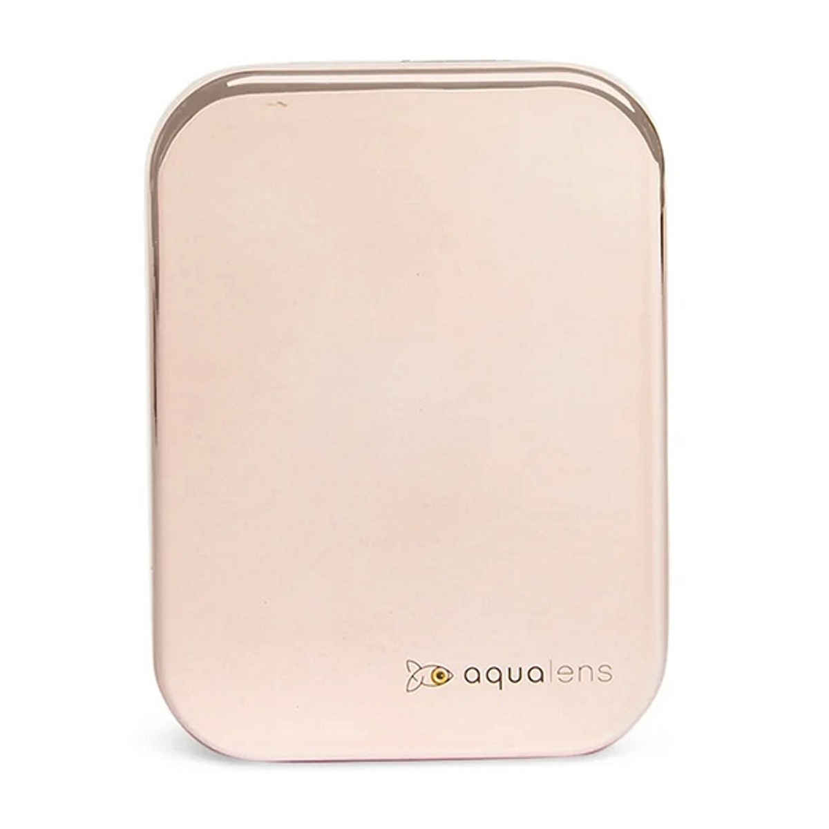 Aqualens Contact Lens Designer Case - Rose Gold | Rectangular