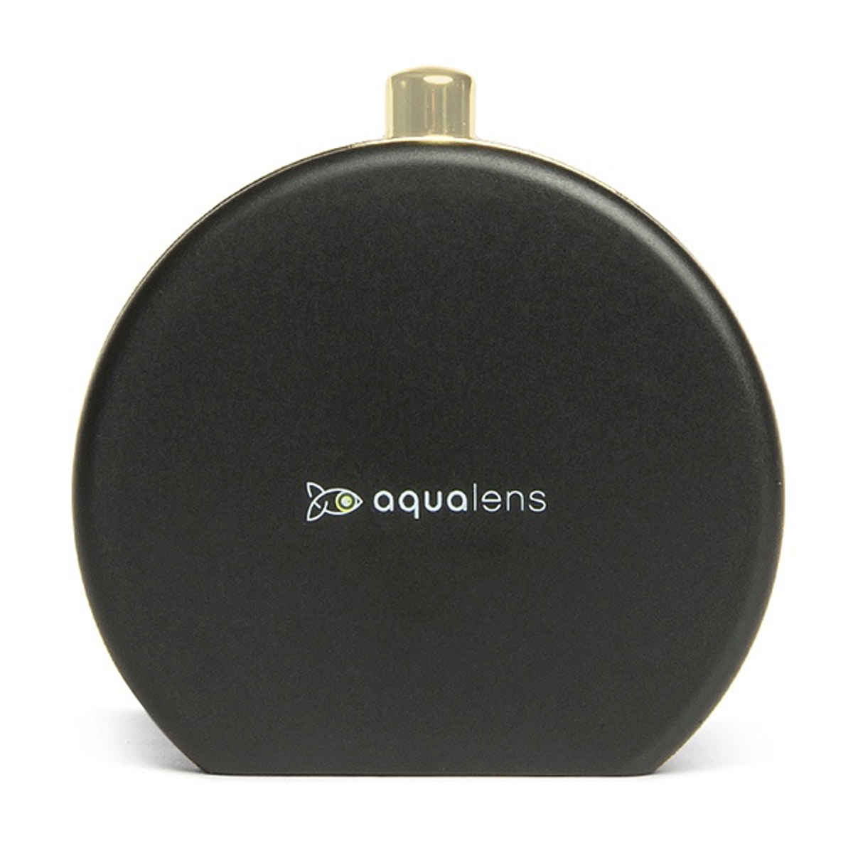 Aqualens Contact Lens Designer Case - Black | Round
