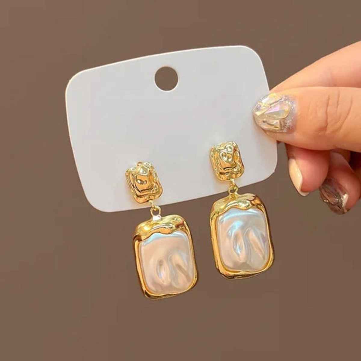 Estailo Fashion Women's Jewellery Earrings Gold One Size | E0001519