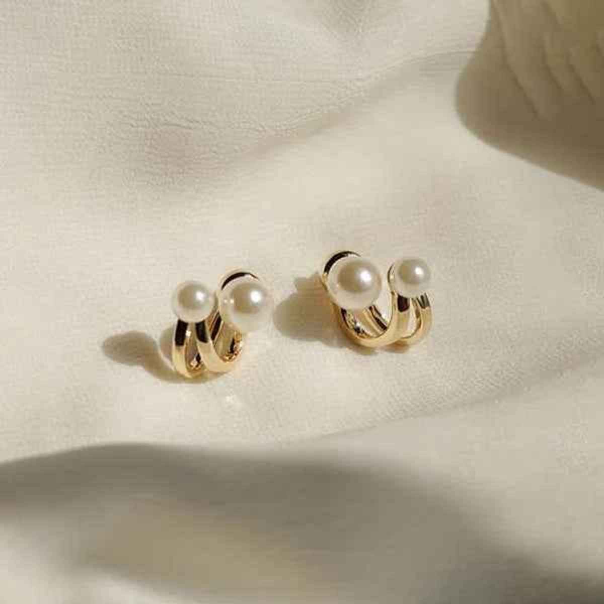 Estailo Fashion Women's Jewellery Earrings Gold One Size | E0001461