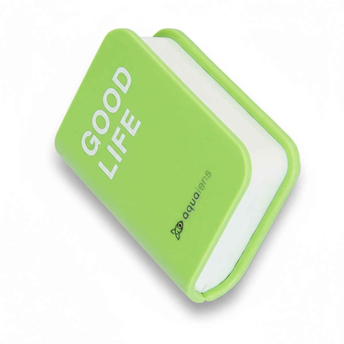 Aqualens Contact Lens Designer Case - Green | Rectangular