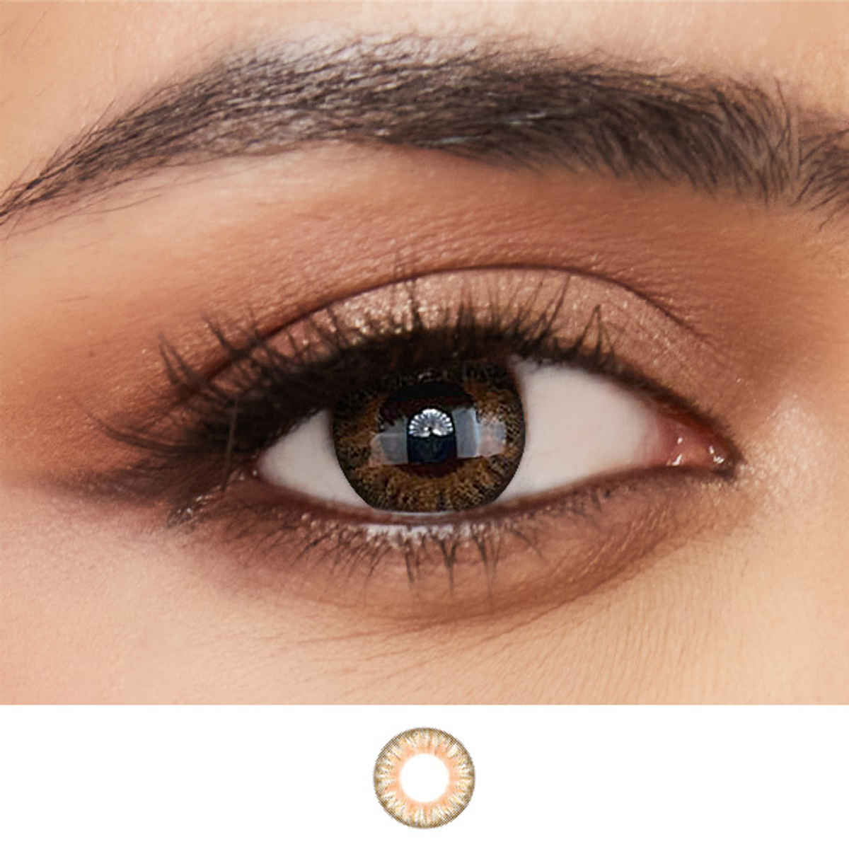 Aquacolor Candy Pack with Zero Power Daily Disposable Lens Mystery Brown