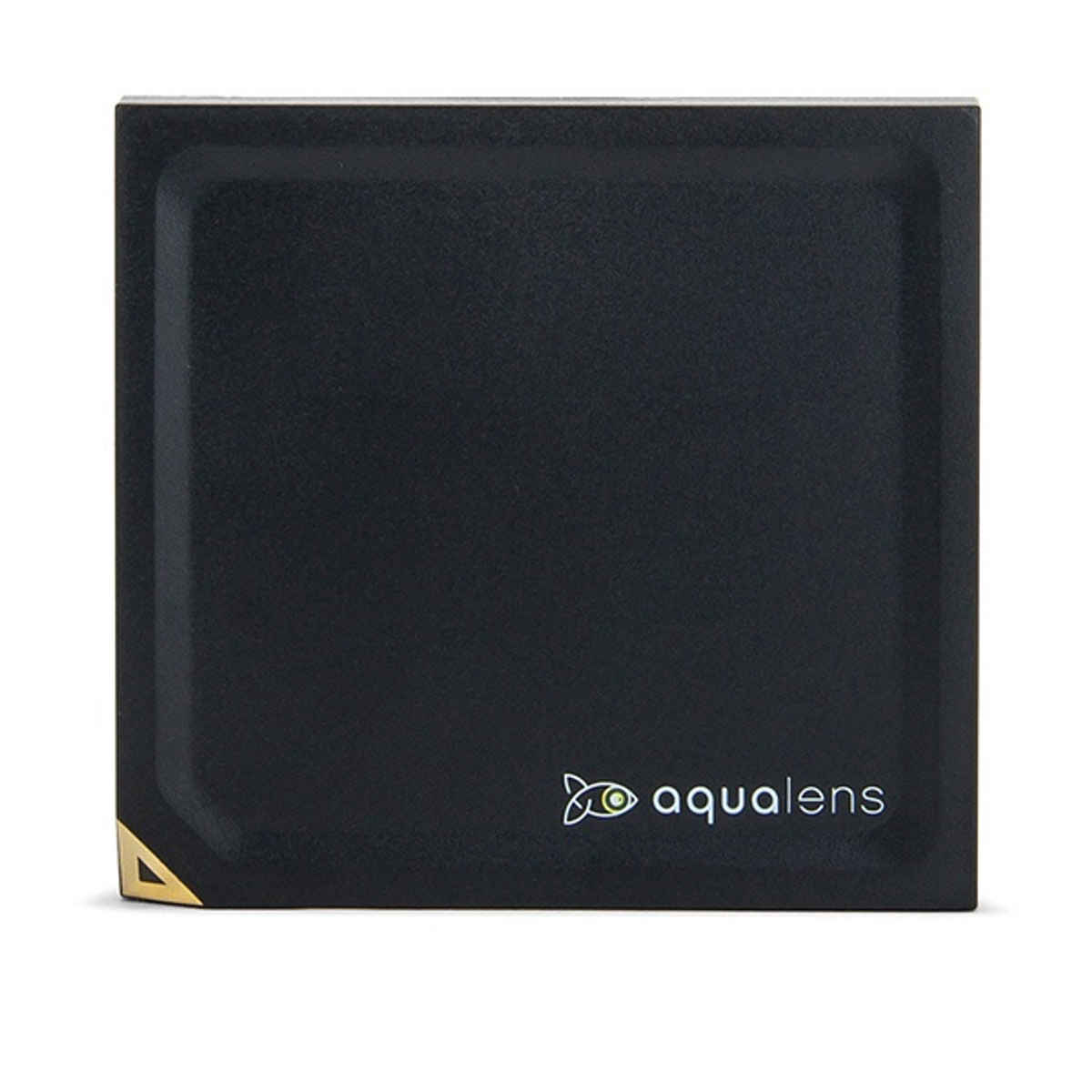 Aqualens Contact Lens Designer Case - Black | Square