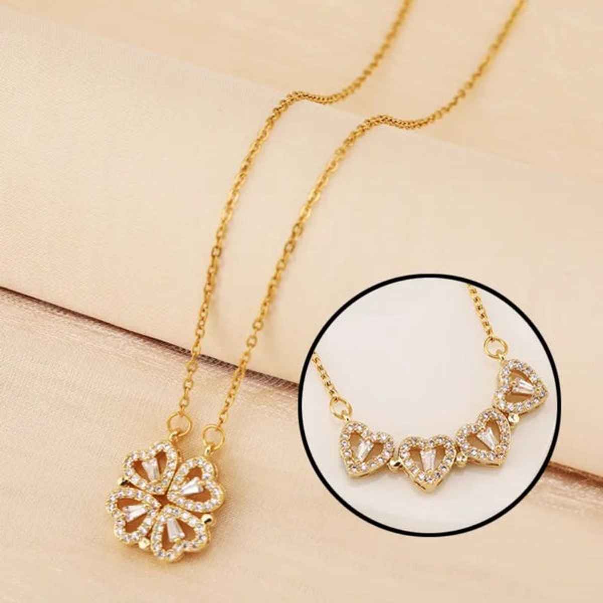 Estailo Fashion Women's Jewellery Necklace & Pendants Gold | One Size