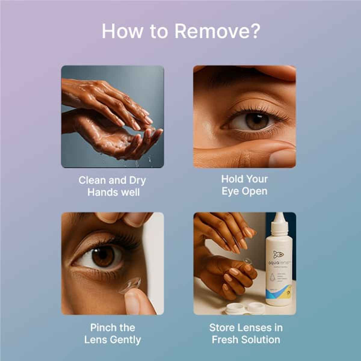 Aqualens Daily Disposable with -3.75 Power Contact Lens