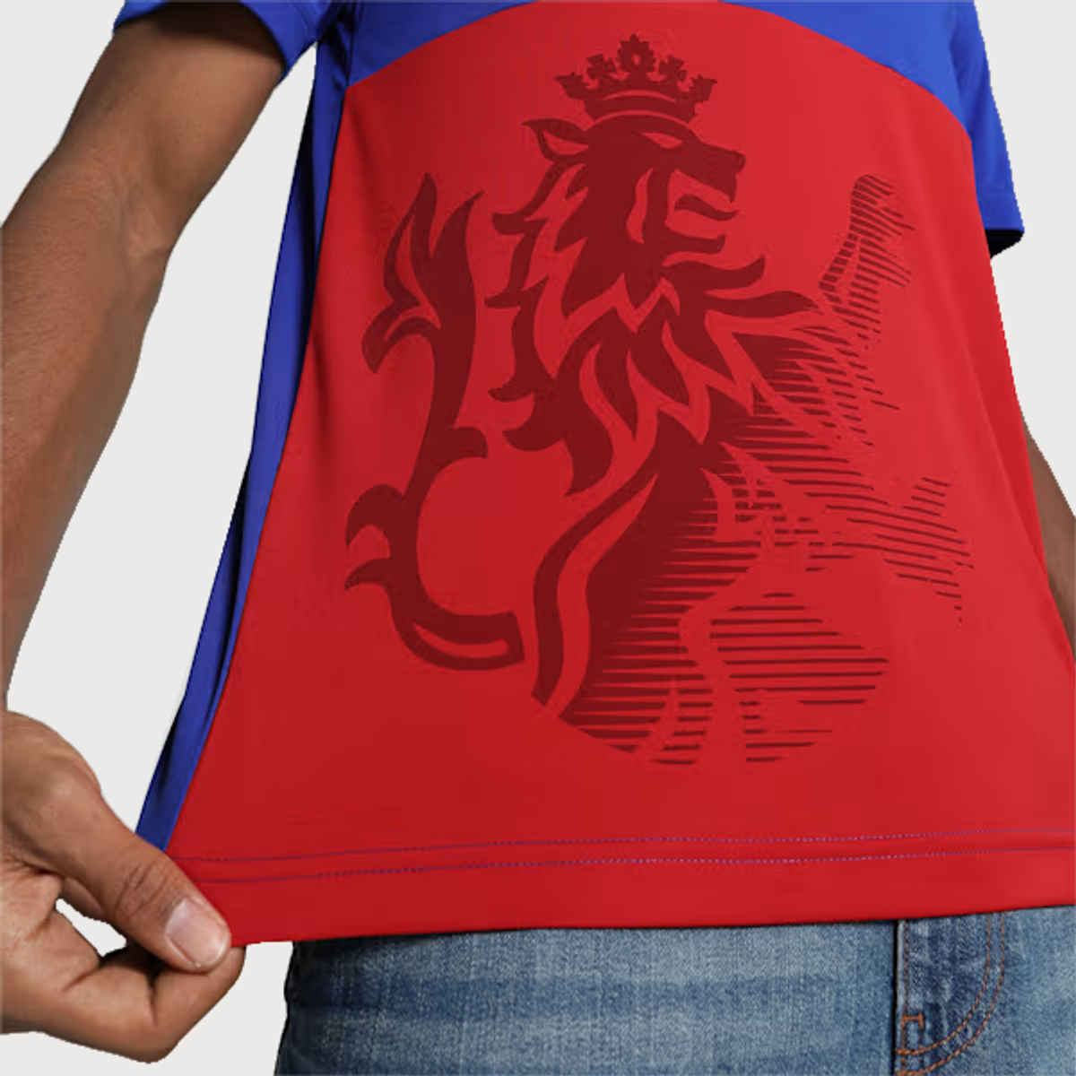 Puma Jersey RCB - IPL Fan Men's 100% Polyester - DryCell | XL