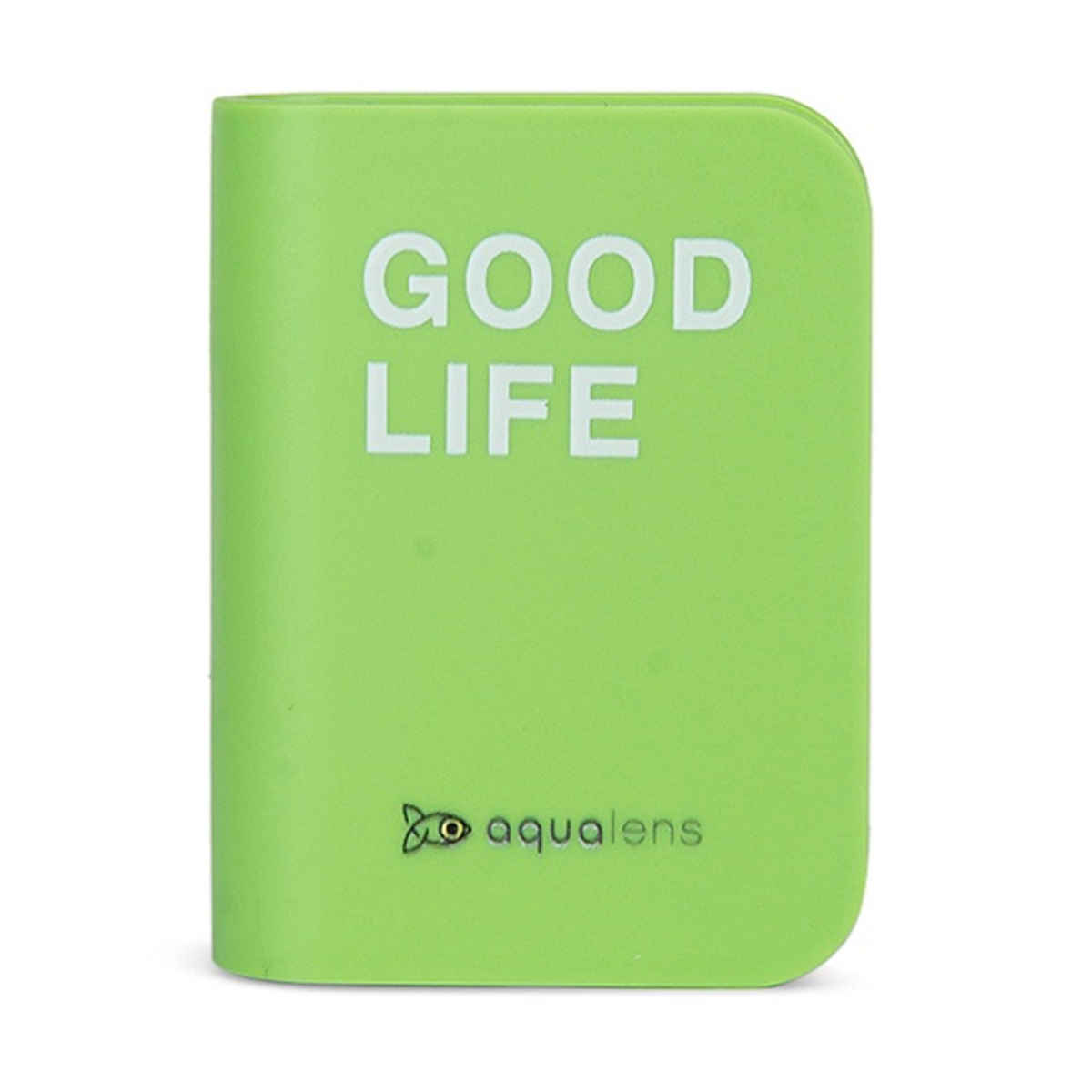 Aqualens Contact Lens Designer Case - Green | Rectangular