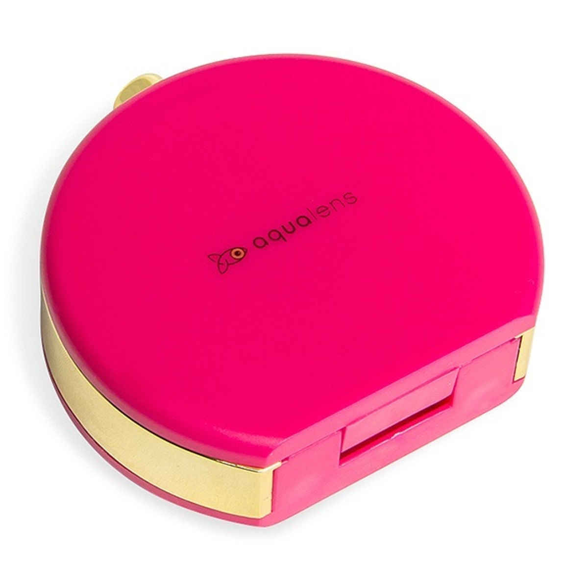 Aqualens Contact Lens Designer Case - Rose | Round