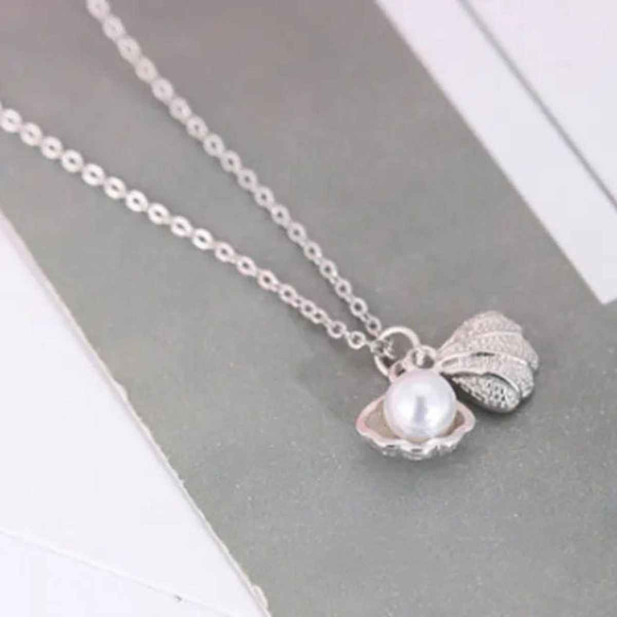 Estailo Fashion Women's Jewellery Necklace & Pendants Silver One Size | N0000396