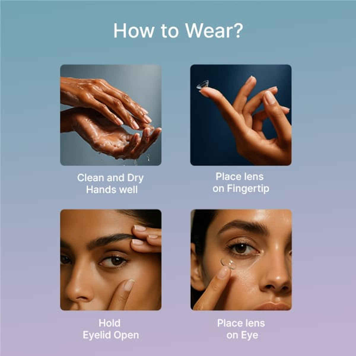 Aquacolor Premium Contact with Zero Power Monthly Disposable Lens Dusky Brown