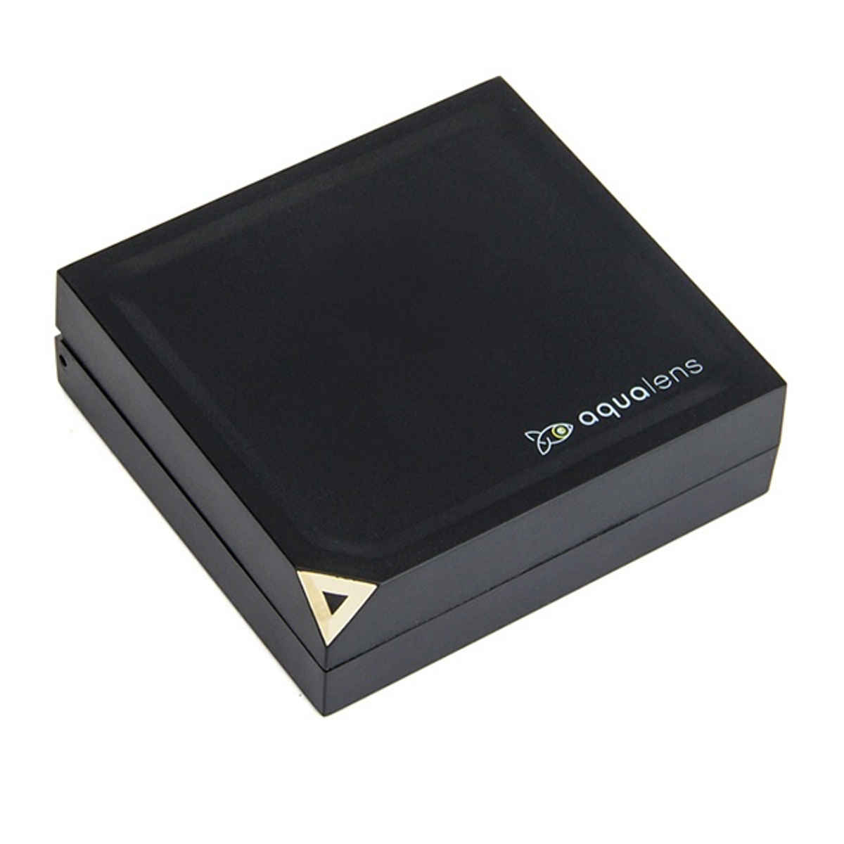 Aqualens Contact Lens Designer Case - Black | Square