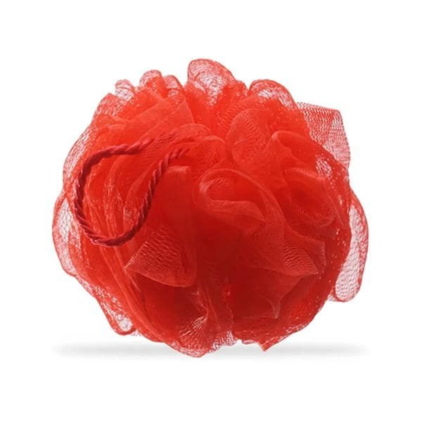GUBB Luxe Sponge Round Loofah - Coral
