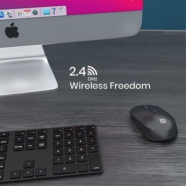 Portronics Toad 13 (POR1381) Wireless Mouse - Black