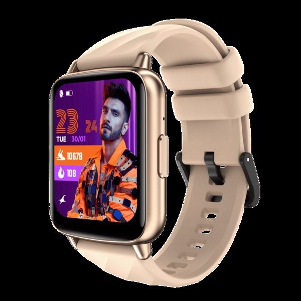Fastrack Volt S1 1.8 inch UltraVU display, Bluetooth Calling, Smartwatch (Beige)