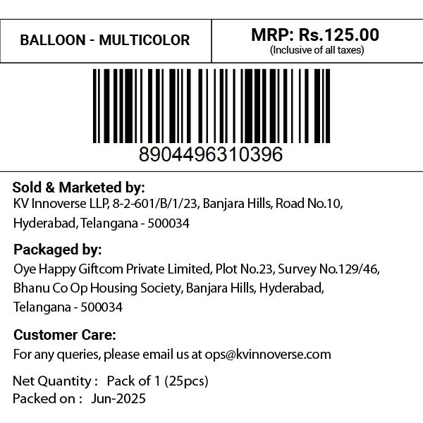 Balloon - Multicolor