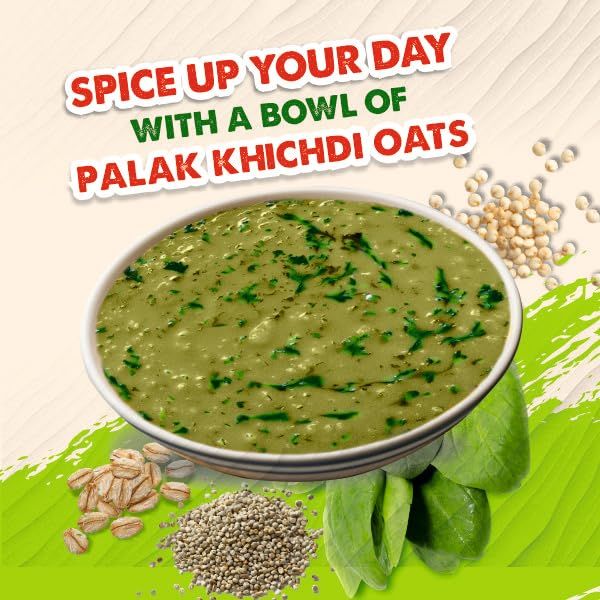 Manna Supergrains Oats - Palak Khichdi