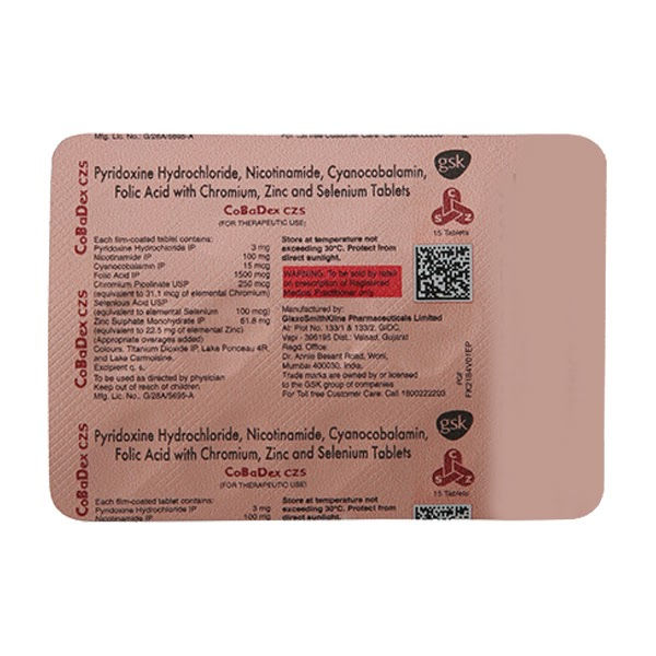 Cobadex Czs Tablet 15
