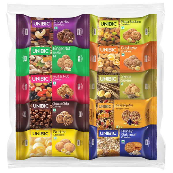 Unibic Assorted Cookies – Pack of 10