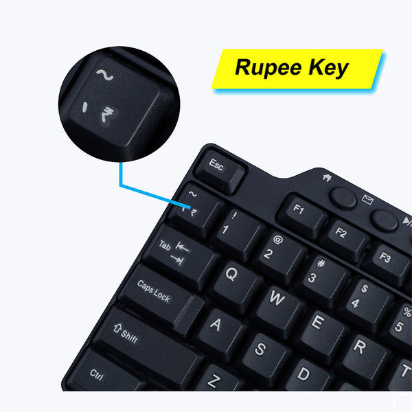 Zebronics Zeb-KM2100 Multimedia USB Keyboard