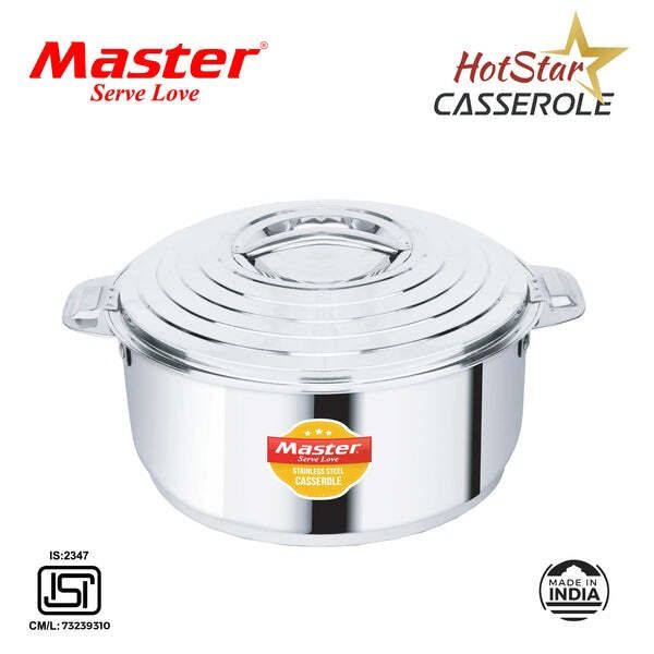 Master Hotstar Stainless Steel Casserole 3.5L