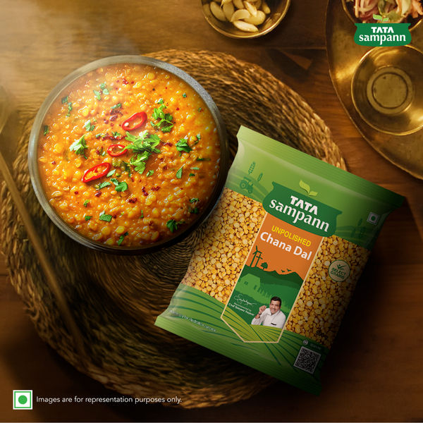 Tata Sampann Unpolished Chana Dal 1 kg Combo