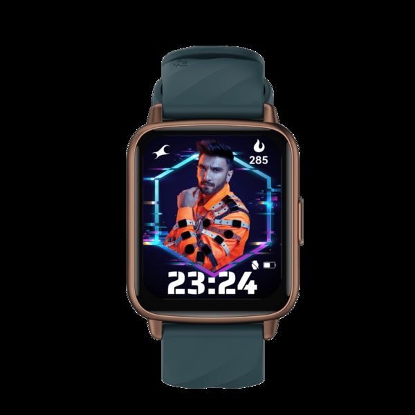 Fastrack Volt S1 1.8 inch UltraVU display, Bluetooth Calling, Smartwatch (Green)